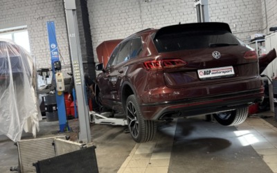 Мойка радиаторов автомобиля Volkswagen Touareg