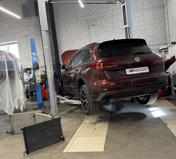 Мойка радиаторов автомобиля Volkswagen Touareg