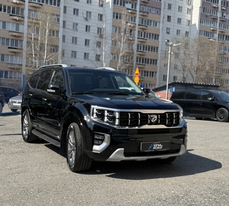 Комплексное бронирование Kia Mohave защитной плёнкой