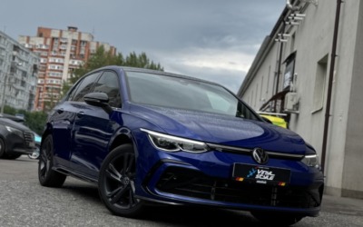 Бронирование кузова автомобиля Volkswagen Golf полиуретановой пленкой