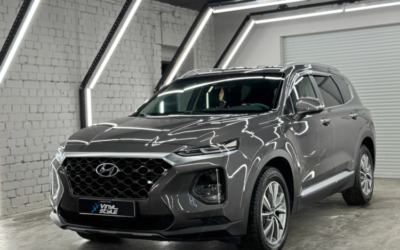 Hyundai SantaFe — выполнили профессиональную полировку и покрыли кузов керамикой