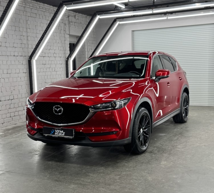 Полировка кузова с нанесением керамического покрытия Mazda CX-5
