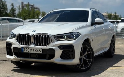 Автомобиль BMW X6 40i 2022 г. из Южной Кореи — подбор, оформление и доставка до Казани