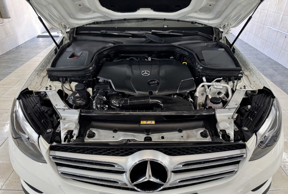 Мойка подкапотного пространства Mercedes-Benz GLC с консервацией