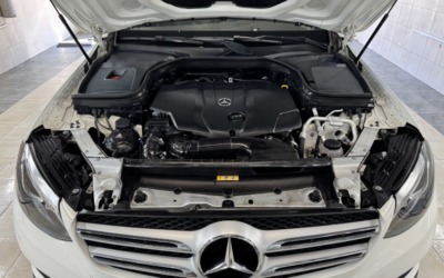 Мойка подкапотного пространства Mercedes-Benz GLC с консервацией