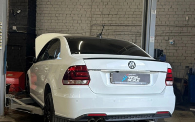 Помыли радиаторы Volkswagen Polo