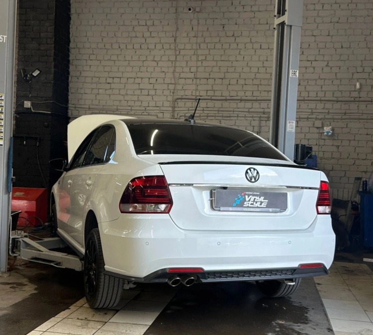 Помыли радиаторы Volkswagen Polo