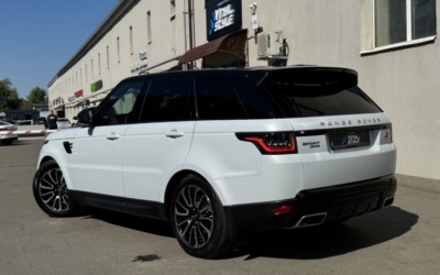 Range Rover Sport — бронирование кузова автомобиля матовой полиуретановой пленкой