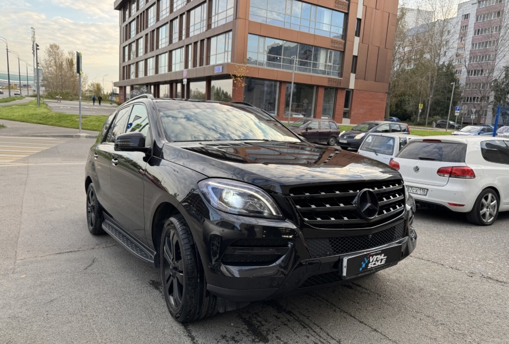 Мойка двигателя Mercedes ML с консервацией и 2х-фазная мойка кузова