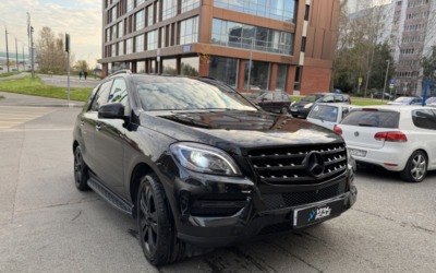 Мойка двигателя Mercedes ML с консервацией и 2х-фазная мойка кузова