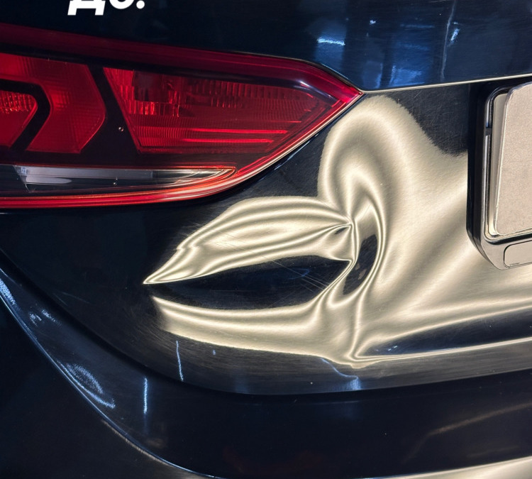 Ремонт вмятин без покраски Hyundai Solaris