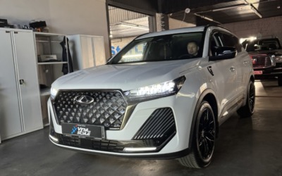 Установка специального комплекта biled модулей на автомобиль Chery Tiggo 7 Pro Max