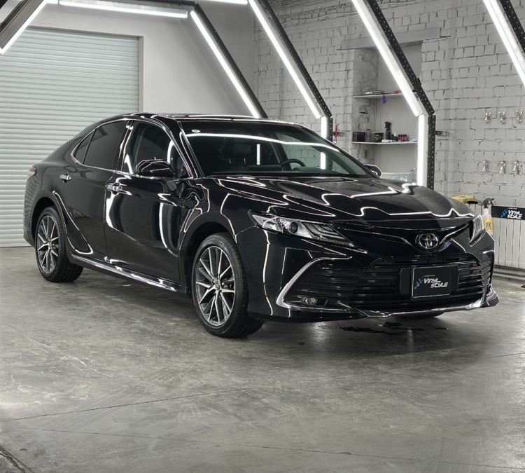 Toyota Camry — полировка кузова и нанесение керамики