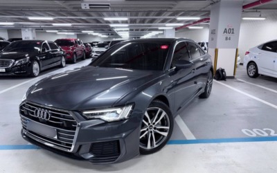 Подбор и доставка автомобиля для нашего клиента Audi A6 40TDI Quattro 2022 года выпуска с пробегом 43 000 из Южной Кореи