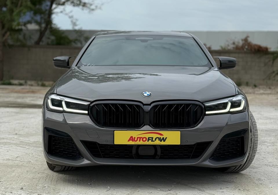 Подбор и доставка автомобиля для нашего клиента BMW 530i 2022 года выпуска с пробегом 28 757 км из Южной Кореи