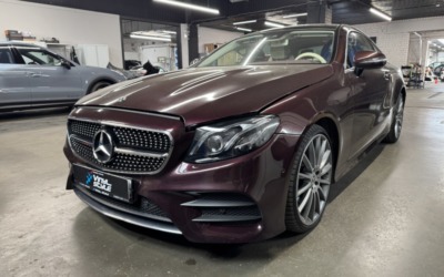 Mercedes E200 — установили охранную систему с дистанционным запуском двигателя StarLine S96