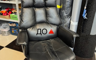 Перетяжка офисных кресел под оригинал