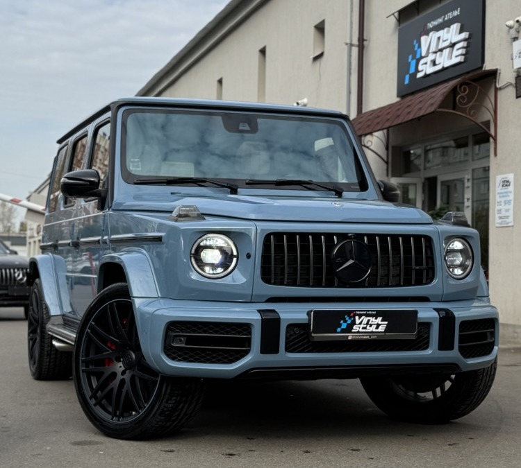 Покраска дисков с кантом — автомобиль Mercedes G63