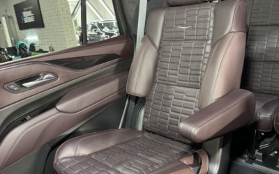 Изменение анатомии сидений заднего ряда Cadillac Escalade