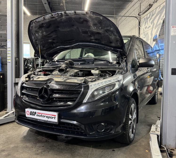 Чип тюнинг Mercedes V200 CDI — 200 лс и 450 нм
