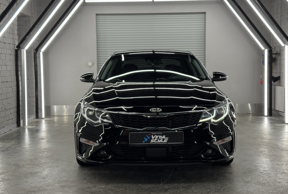 Kia Optima — полировка кузова автомобиля