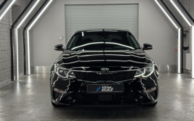 Kia Optima — полировка кузова автомобиля