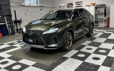 Lexus RX 300 — установка системы кругового обзора 360° в штатное головное устройство