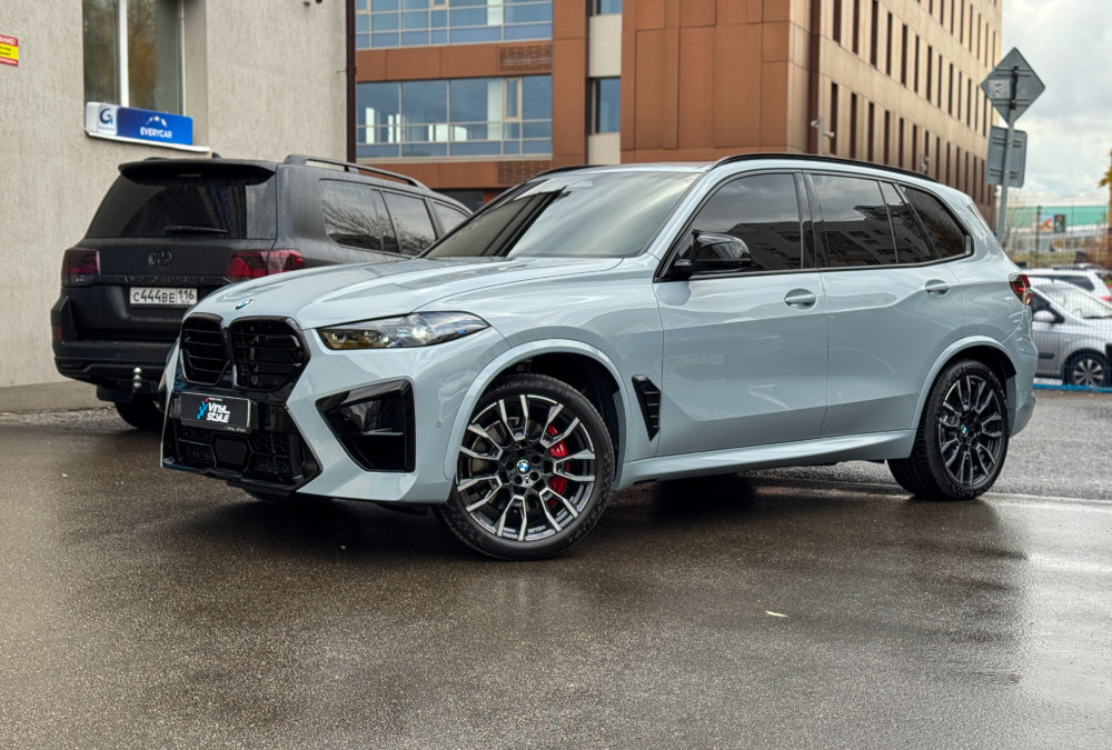 BMW Х5 G05 30D — покраска и установка обвеса, бронирование кузова, чип-тюнинг Stage 1