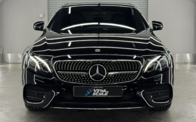 Mercedes E200 — полировка кузова и нанесение керамики
