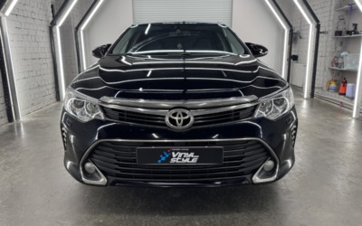 Toyota Camry — полировка кузова автомобиля и нанесение керамики