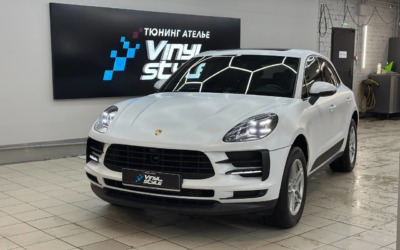 Porsche Macan — бронирование кузова полиуретановой пленкой