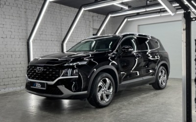 Полировка кузова Hyundai Santa Fe с нанесением керамики