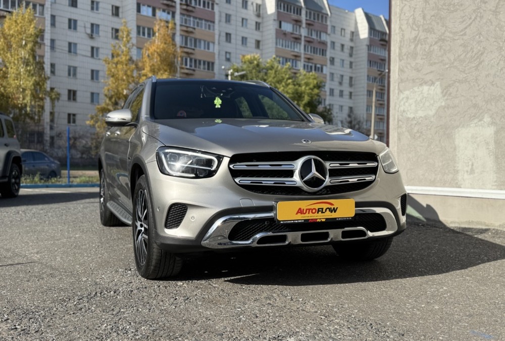 Привезли под клиента Mercedes GLC 300E 2021 года с пробегом 70 000 км из Южной Кореи