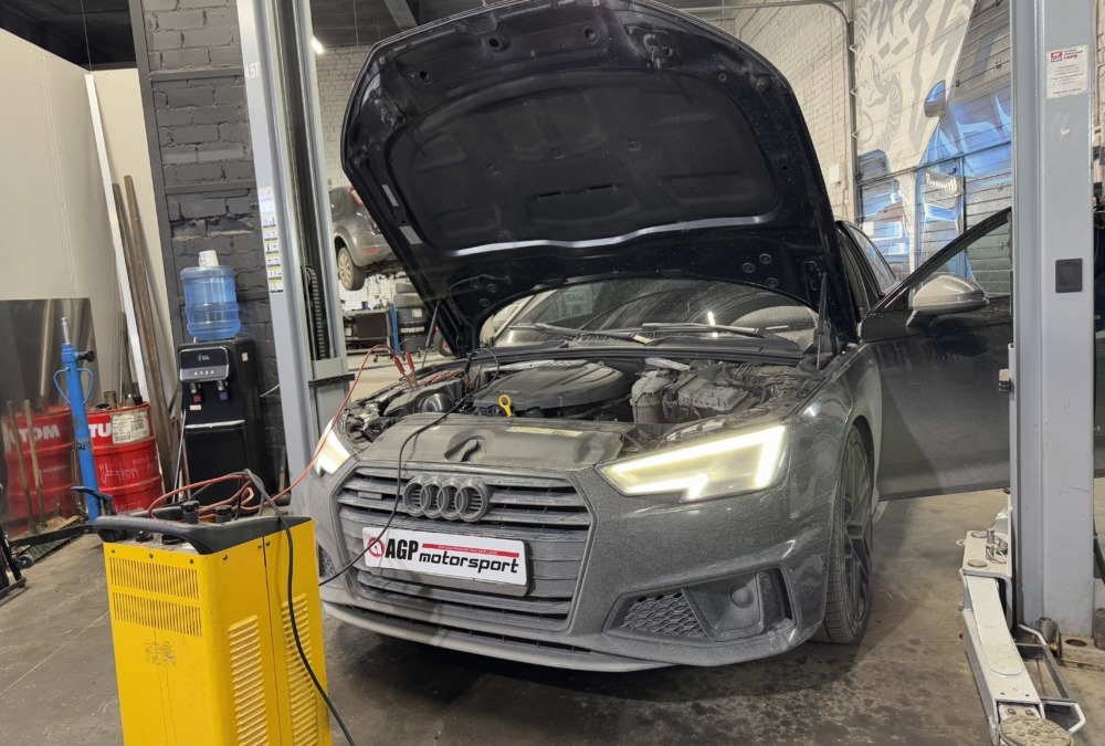 Чип тюнинг Audi A4 2.0 TFSI — 320 л.с, 460 Н.м
