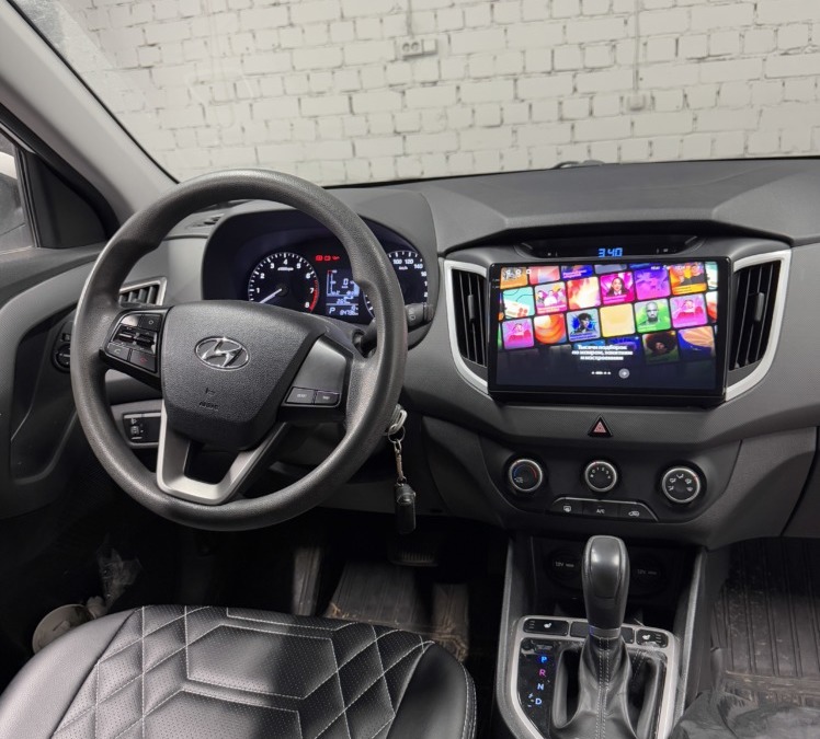 Hyundai Creta 2017 года — установили мультимедийную систему на базе Android и AHD-камеру заднего вида