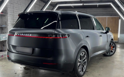 Lynk & Co 900 — бронирование кузова матовой полиуретановой плёнкой и керамическая защита салона