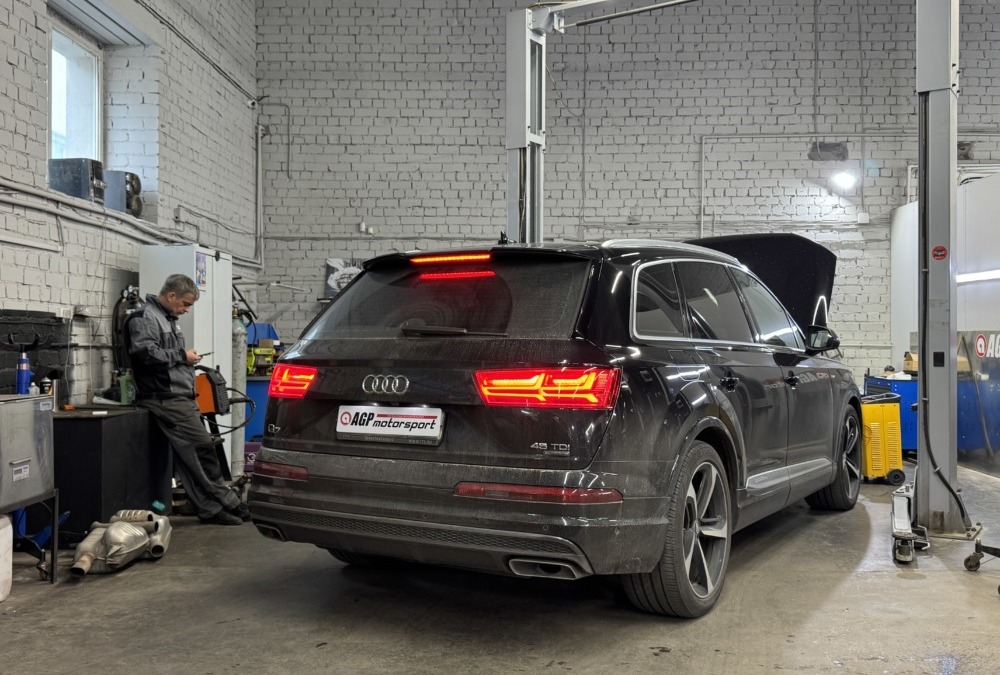 Чип тюнинг Audi Q7 45 TDI 3.0 — 340 л.с, 720 Н.м