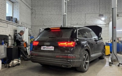 Чип тюнинг Audi Q7 45 TDI 3.0 — 340 л.с, 720 Н.м
