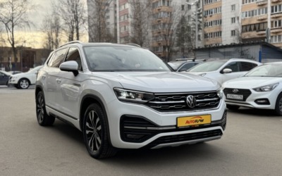 Подобрали и привезли из Китая Volkswagen Tayron R-Line 2022 года 220 л.с. с пробегом 52 000 км