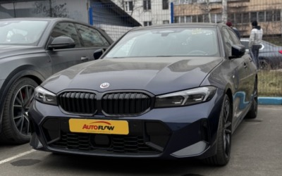 Привезли из Южной Кореи для клиента BMW 320i G20 2022 г. с потрясающим салоном