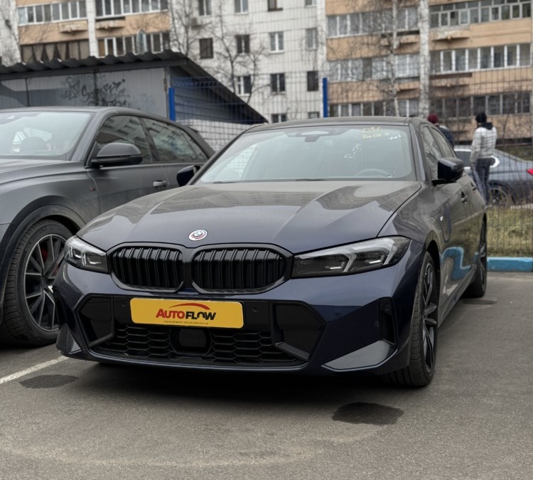 Привезли из Южной Кореи для клиента BMW 320i G20 2022 г. с потрясающим салоном