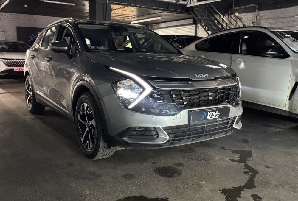 Kia Sportage — установка bi-led модулей