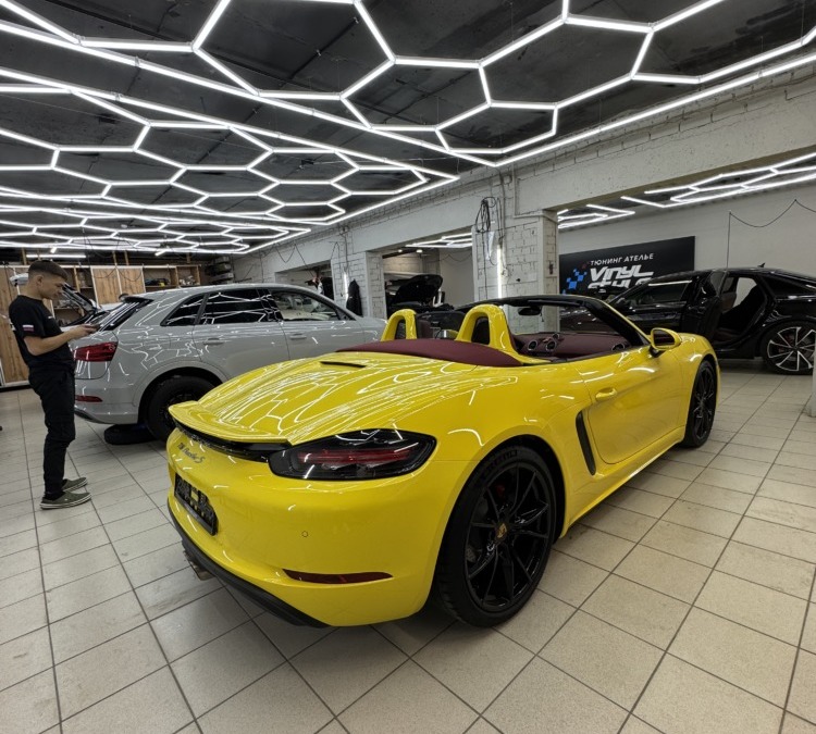 Детейлинг мойка Porsche Boxster S