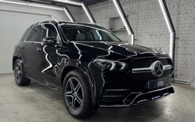 Mercedes GLE — полировка кузова и нанесение керамики
