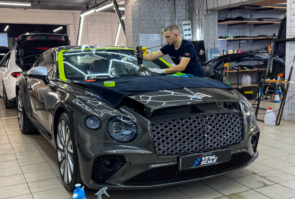 Бронирование лобового стекла для Bentley Continental GT