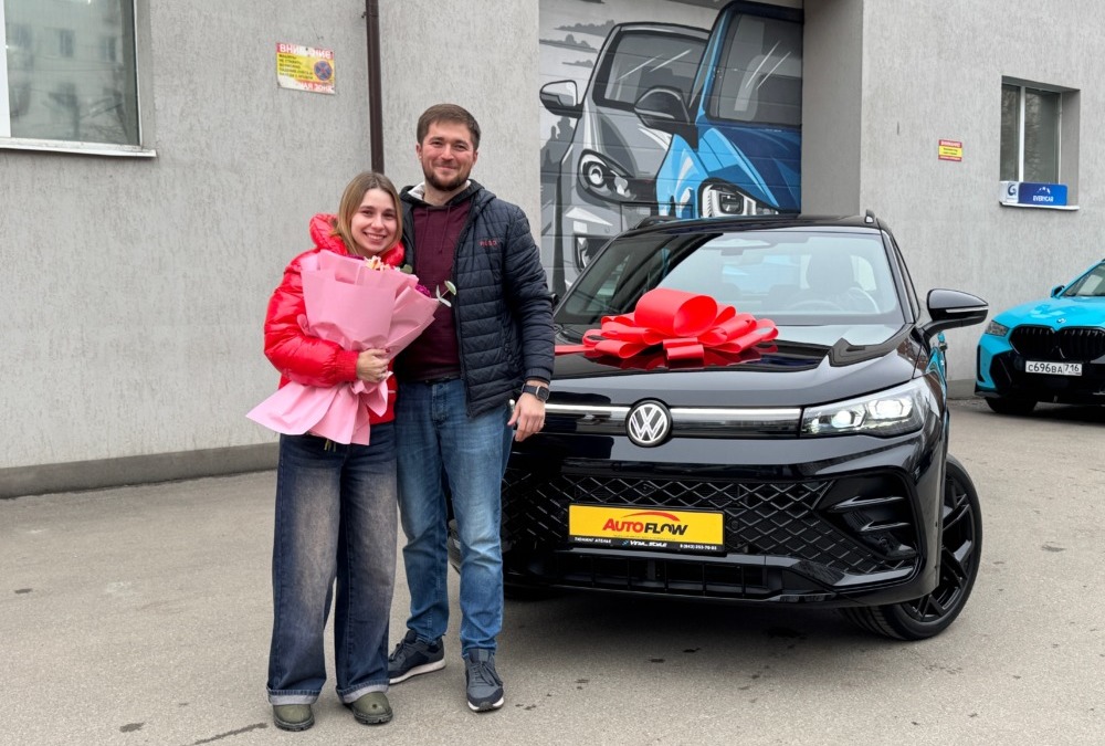 Выдали автомобиль Volkswagen Tiguan L Pro 2025 года, 2.0 бензин, 220 л.с.