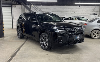 Volkswagen Teramont Pro — установка электрических порогов