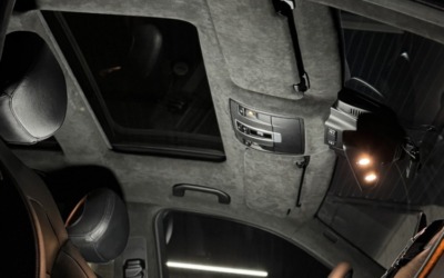 Mercedes GLE — перешив потолка и перешив руля