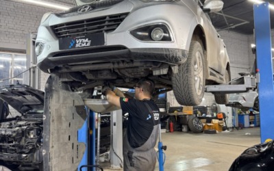 Hyundai IX35 — замена масла и фильтров, диагностика ходовой