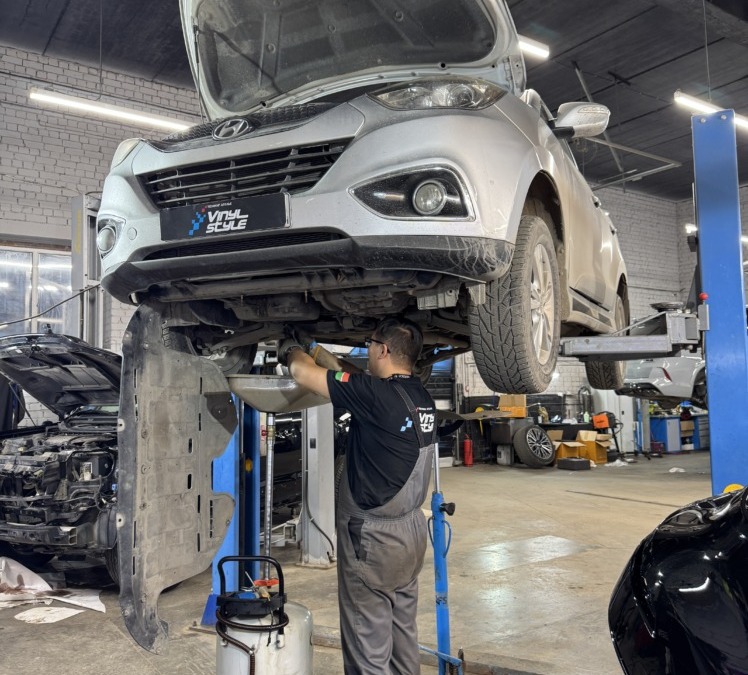 Hyundai IX35 — замена масла и фильтров, диагностика ходовой